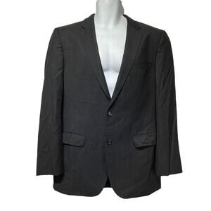 Hugo Boss The Jam75 / Sharp3 Dark Gray Sport Coat Blazer 2 Button 40 L